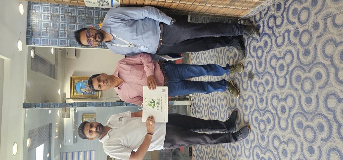 Clients and partners with the Bharat Group team