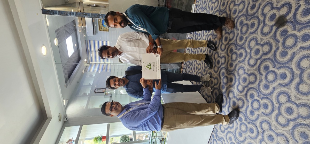 Clients and partners with the Bharat Group team
