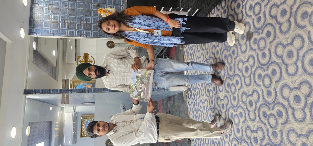 Clients and partners with the Bharat Group team