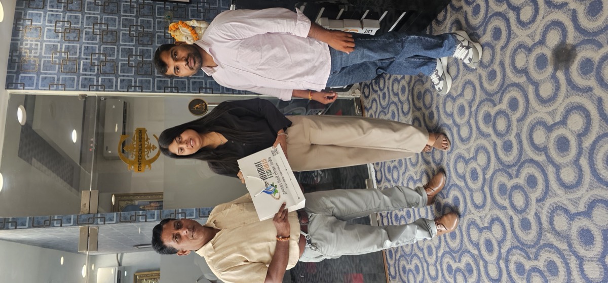 Clients and partners with the Bharat Group team