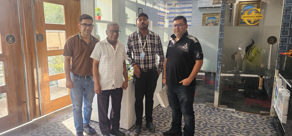 Clients and partners with the Bharat Group team