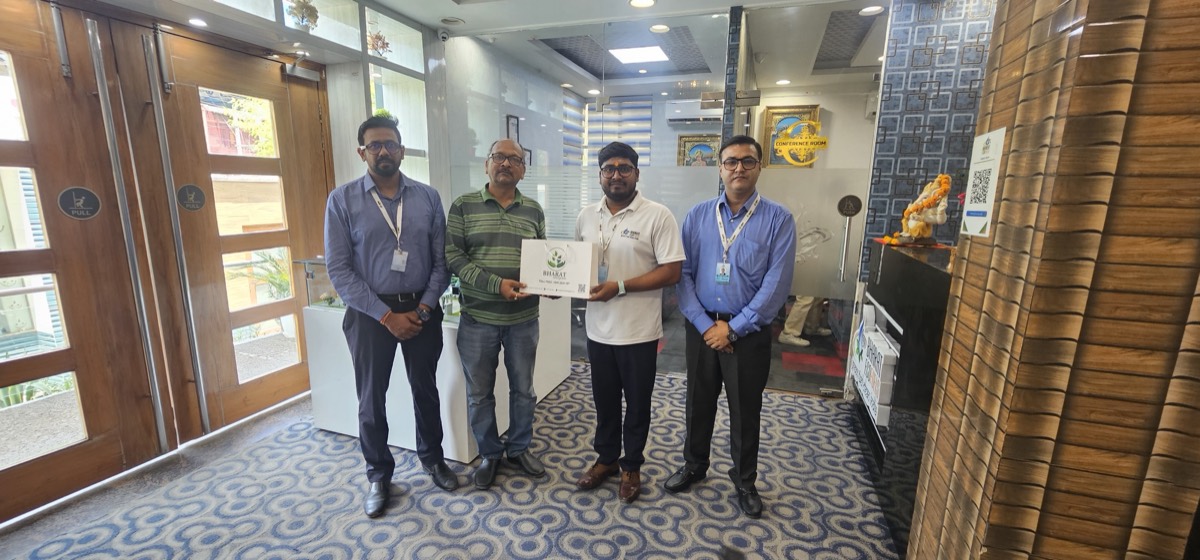 Clients and partners with the Bharat Group team