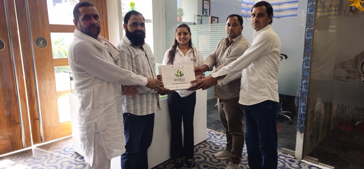 Clients and partners with the Bharat Group team
