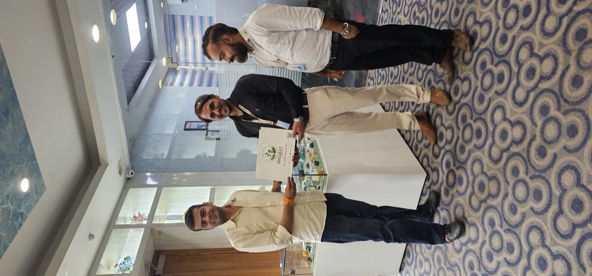 Clients and partners with the Bharat Group team