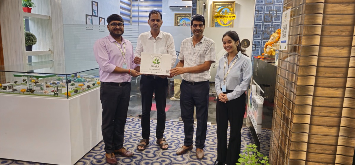 Clients and partners with the Bharat Group team