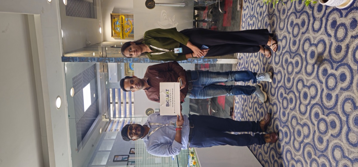 Clients and partners with the Bharat Group team