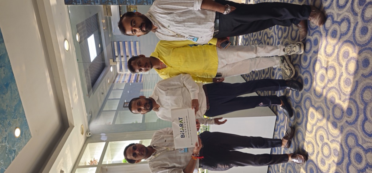 Clients and partners with the Bharat Group team