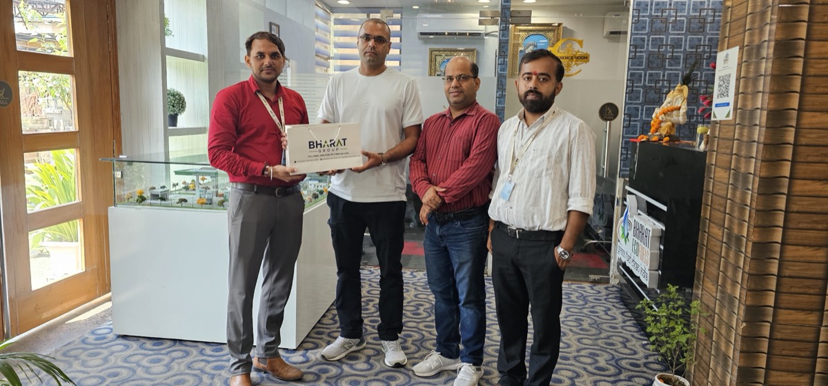 Clients and partners with the Bharat Group team