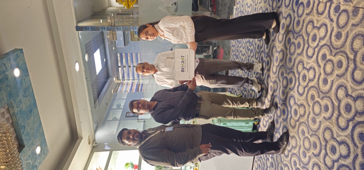 Clients and partners with the Bharat Group team