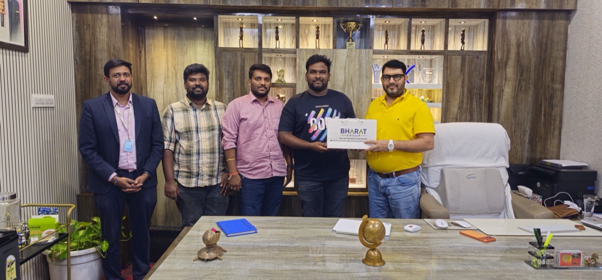 Clients and partners with the Bharat Group team