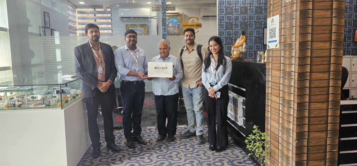 Clients and partners with the Bharat Group team
