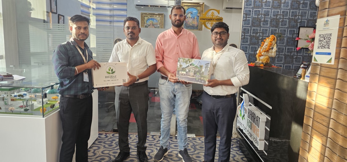 Clients and partners with the Bharat Group team