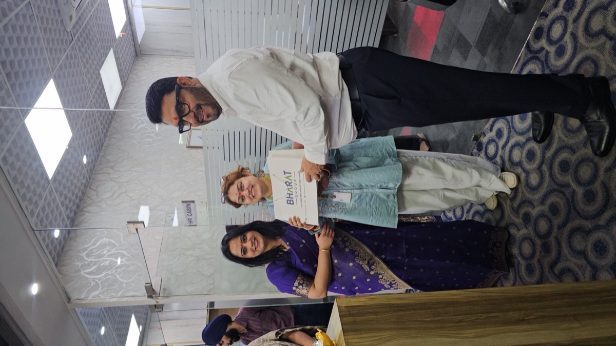 Clients and partners with the Bharat Group team