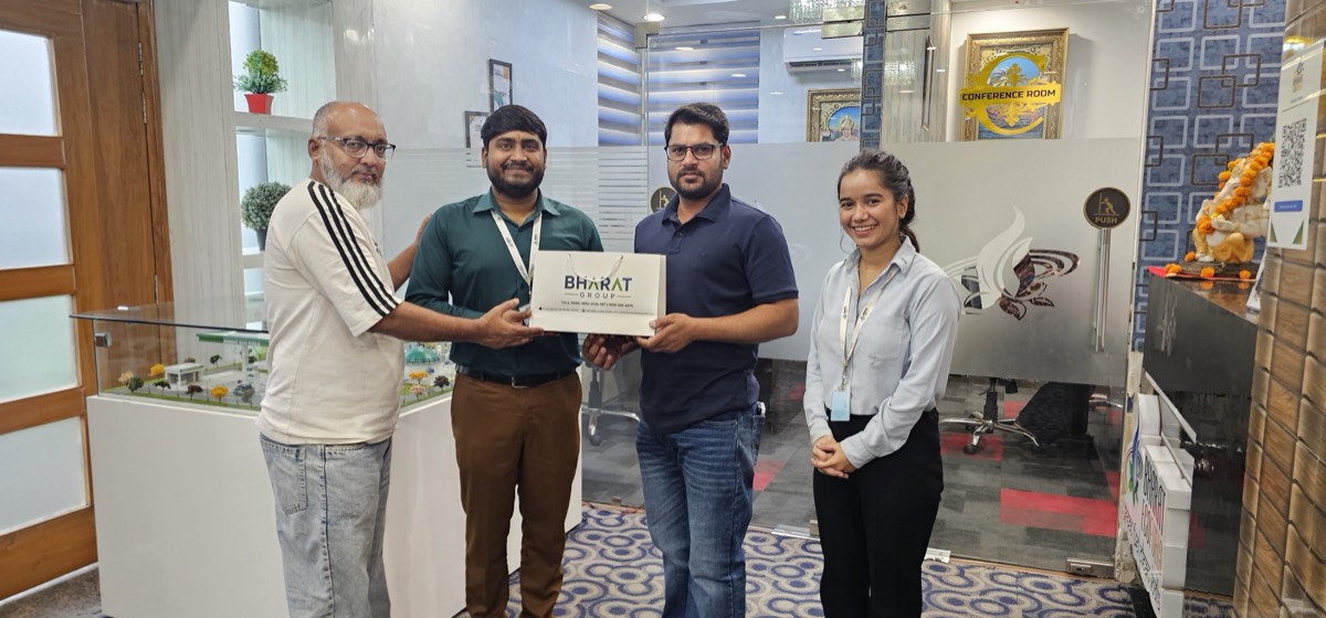 Clients and partners with the Bharat Group team