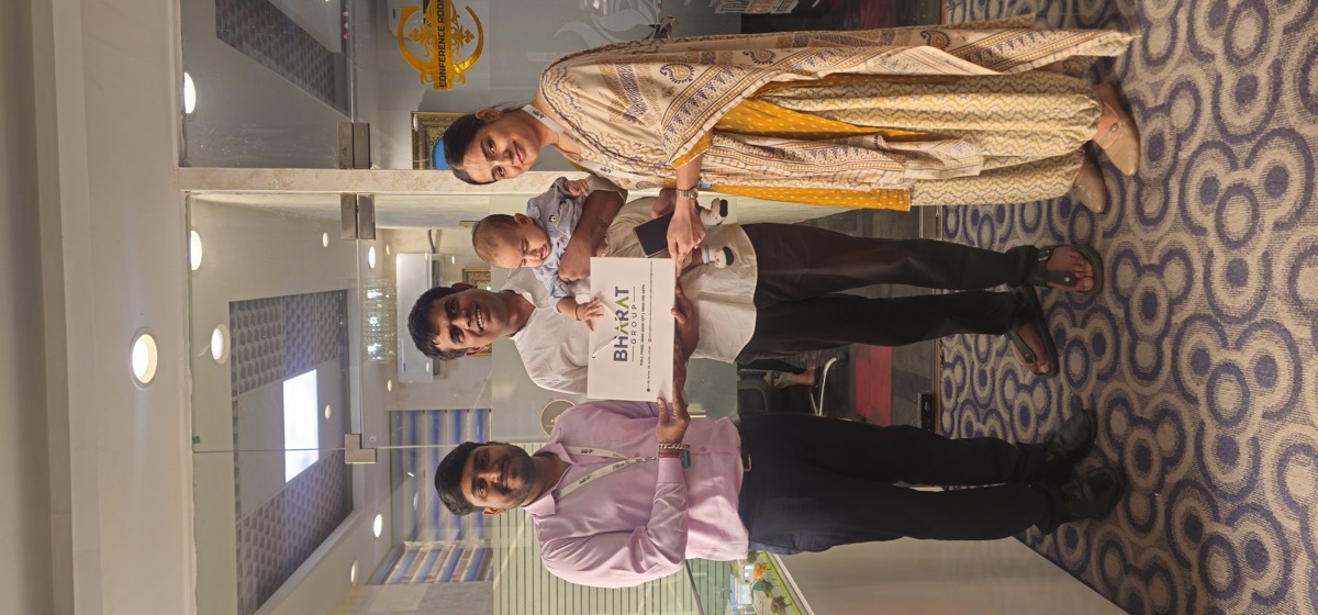Clients and partners with the Bharat Group team