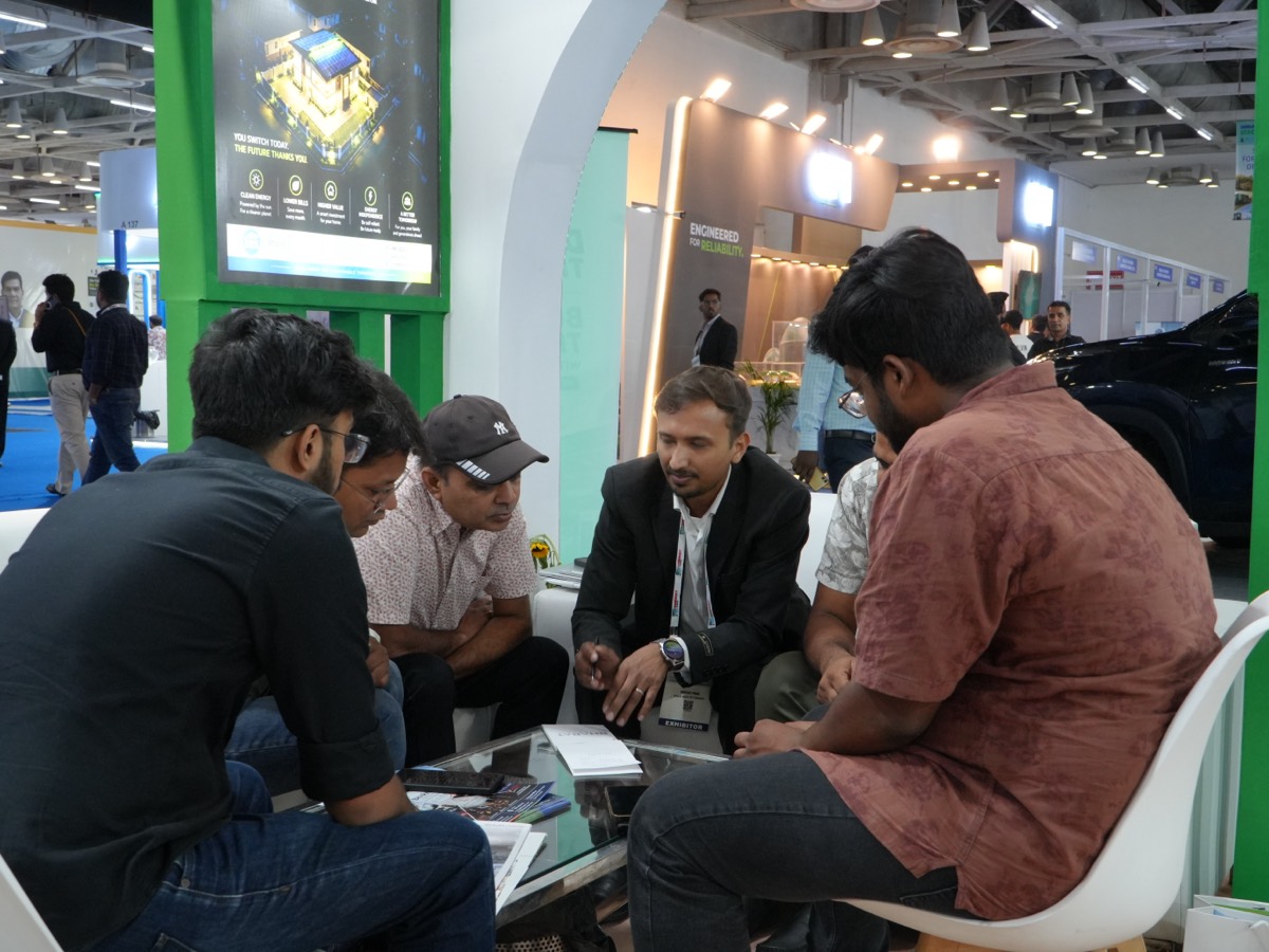 Clients and partners with the Bharat Group team
