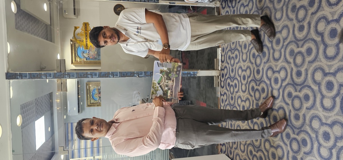Clients and partners with the Bharat Group team